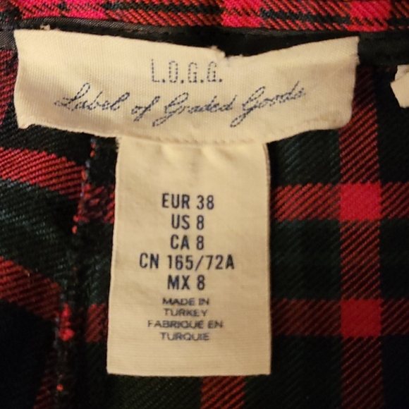H&M L.O.G.G Plaid Slacks - Picture 4 of 7